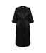 Peignoir Femme Noir Towel City-1