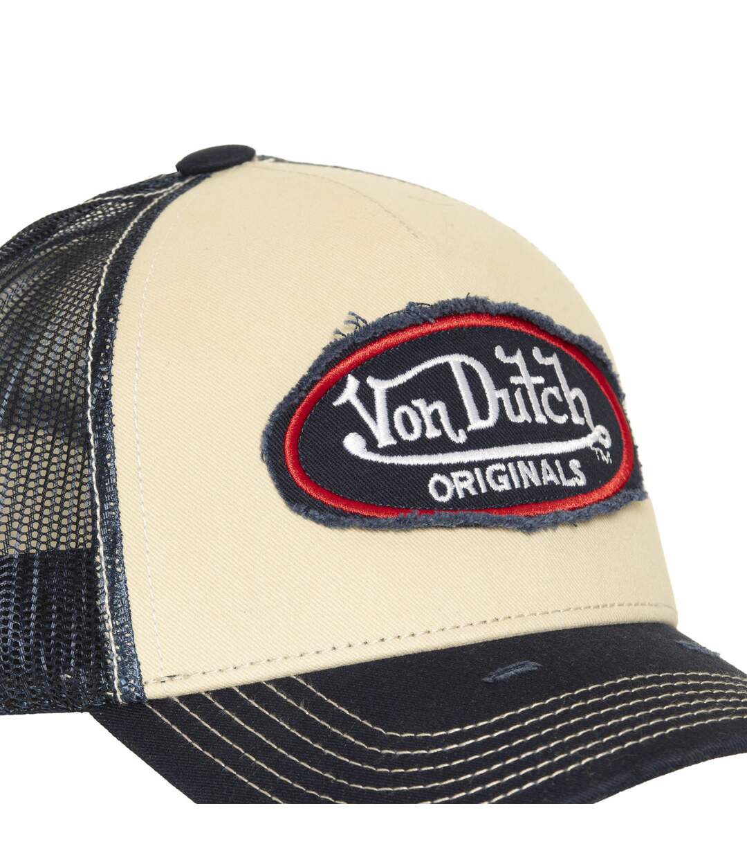 Casquette baseball homme effet usé avec filet Urban2 Vondutch-3