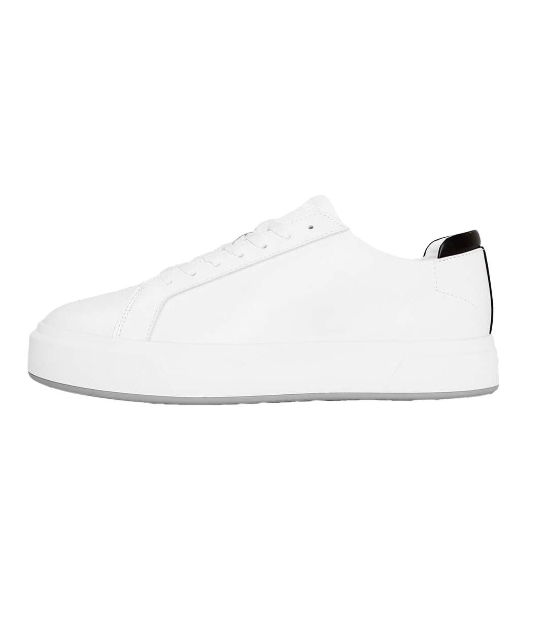 Tennis Motif/style Logo Basket Homme Blanc Noir Calvin Klein-2