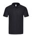 Fruit of the Loom Mens Original Pique Polo Shirt (Black) - UTPC4277