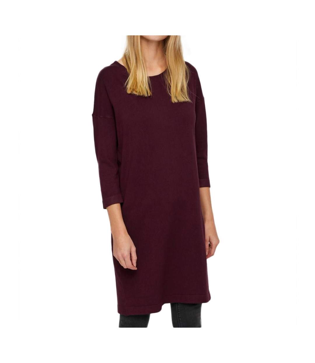 Robe Bordeaux Femme Vero Moda Glory - L