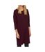 Robe Bordeaux Femme Vero Moda Glory - L