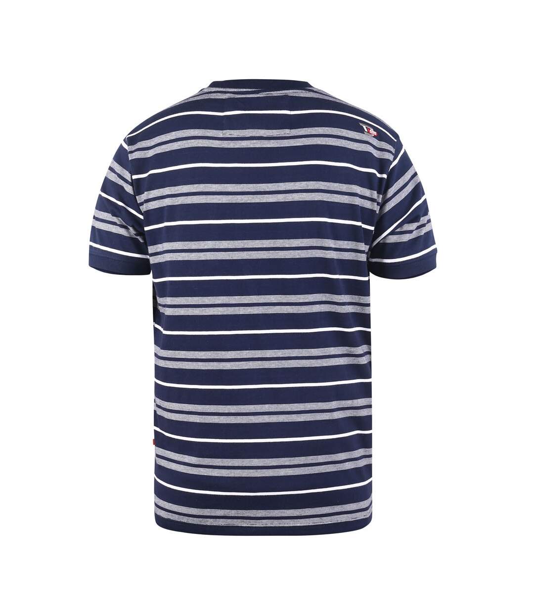 T-shirt d555 piccadilly homme bleu marine / blanc Duke-2