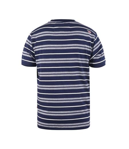 T-shirt d555 piccadilly homme bleu marine / blanc Duke