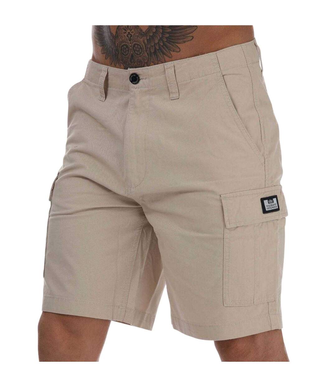 Mens High Desert Cargo Shorts Stone Weekend Offender-2