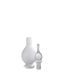 Vase Bouchon Fiole en Verre Jo 40cm Transparent-2