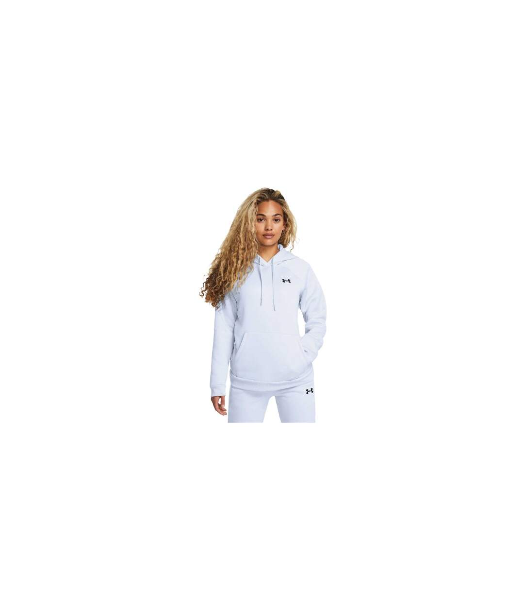 Sweat À Capuche Femme Bleu Under Armour-1