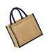 Tote Bag Taille Unique Naturel Bleu Marine Westford Mill-2
