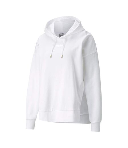 Sweat À Capuche Femme Blanc Puma