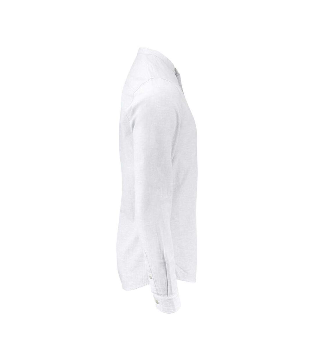 Chemise Townsend Homme Blanc James Harvest-4