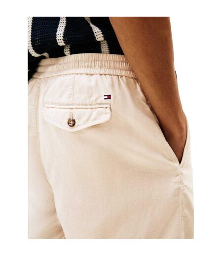 Short Motif/style Délavé Homme Beige Tommy Hilfiger