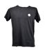 T shirt homme TED LAPIDUS en Coton Confort et Qualité CASSIEN Col Rond Noir