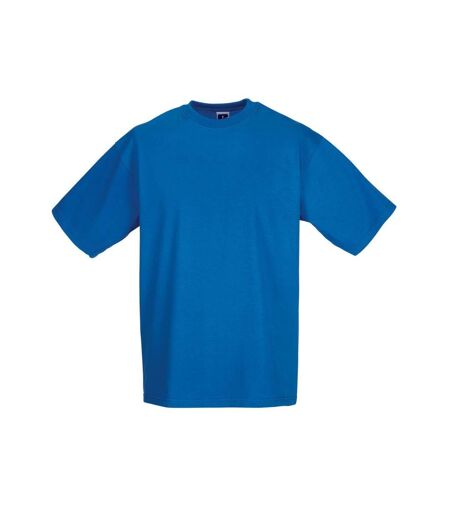T-shirt À Manches Courtes Homme Bleu Azur Russell