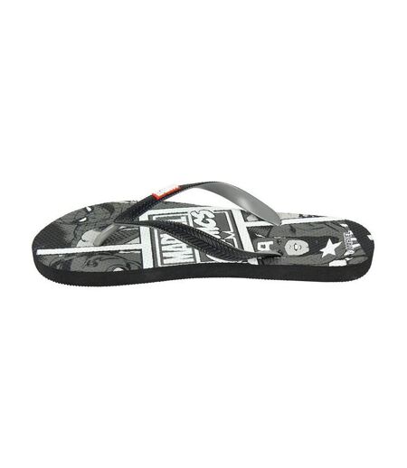 Tongs Adulte Noir Blanc The Avengers