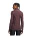 Haut Motif/style Texturé Tech Femme Bordeaux Foncé Under Armour-2