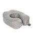 Coussin de Voyage Mémoire de Forme 27cm Gris-2