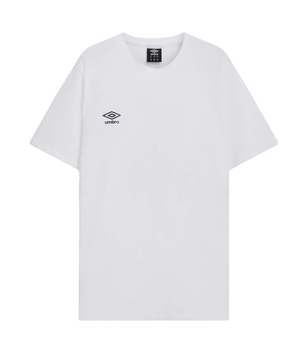 Mens Stadium T-shirt Brilliant White Umbro-2