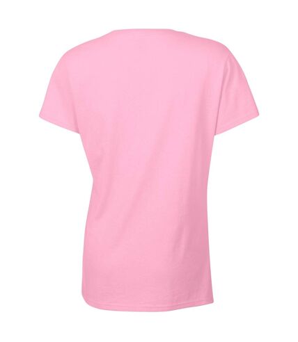 Gildan Womens/Ladies Cotton Heavy T-Shirt (Light Pink) - UTRW9774