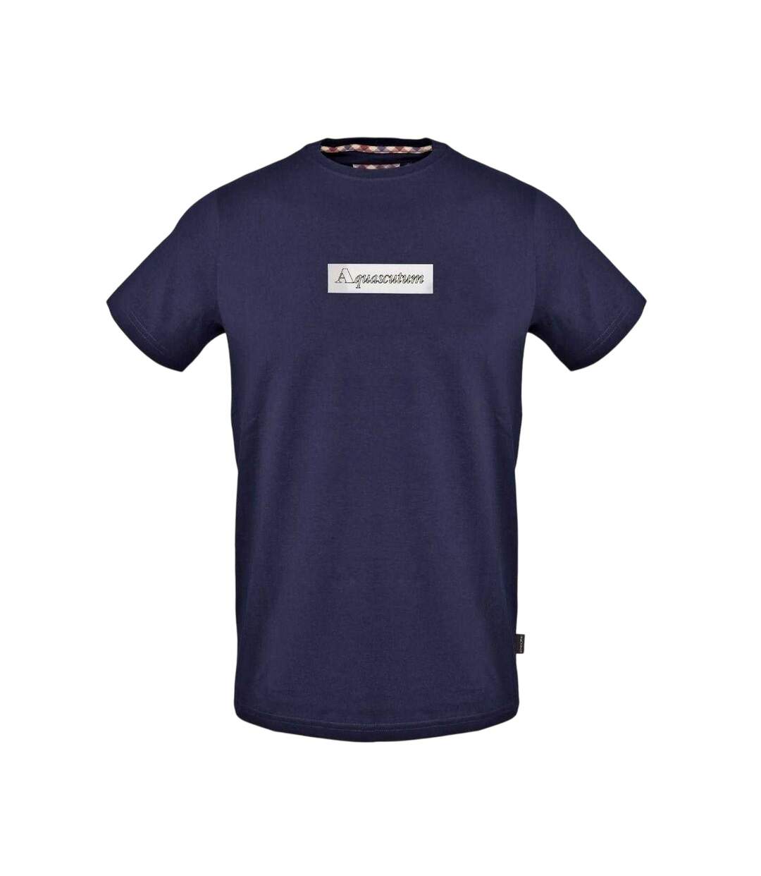 T-shirt Homme Bleu Marine Aquascutum-1
