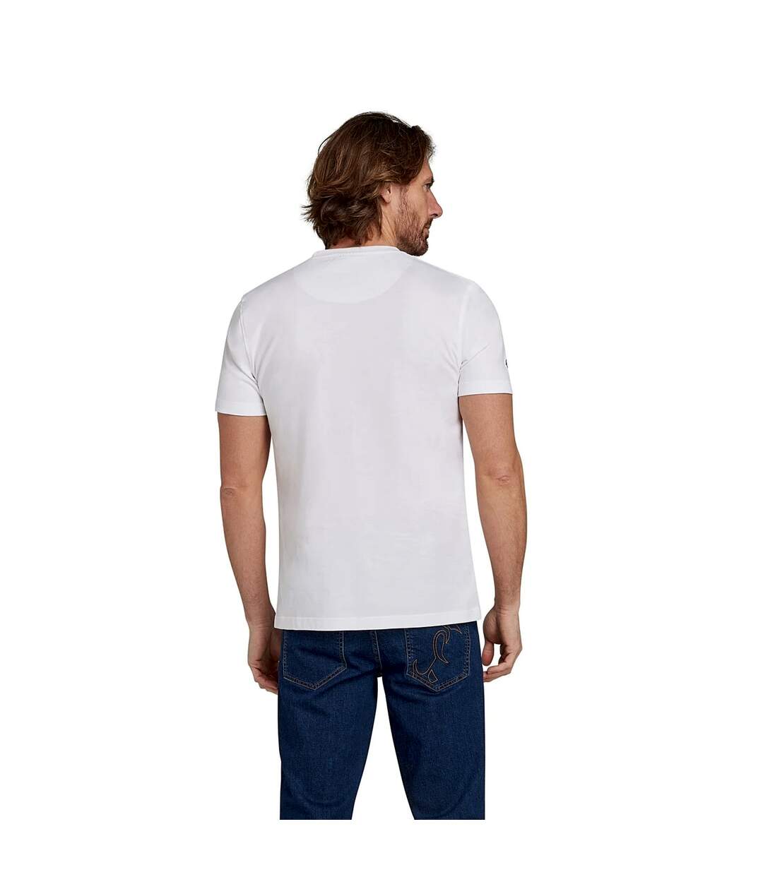 T-shirt racers ruck & maul homme blanc Raging Bull-2