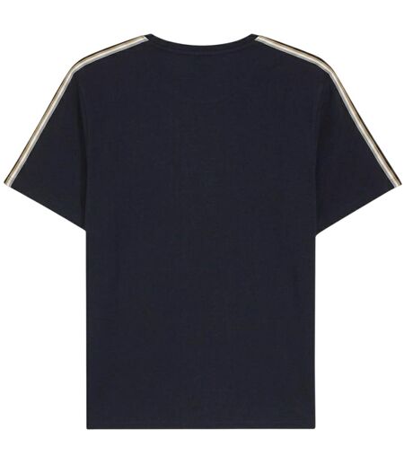 T-shirt Unique Homme Bleu Foncé Boss