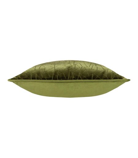 Housse de coussin malans 45 cm x 45 cm vert sombre Hoem Hoem