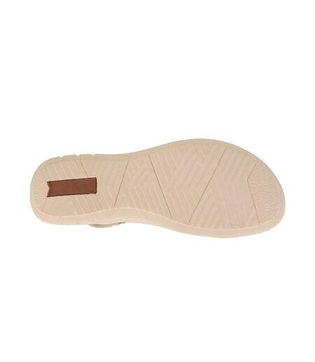 Sandales Motif/style Floral Liana Femme Beige Cipriata
