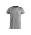Clique Mens Melange T-Shirt (Gray)