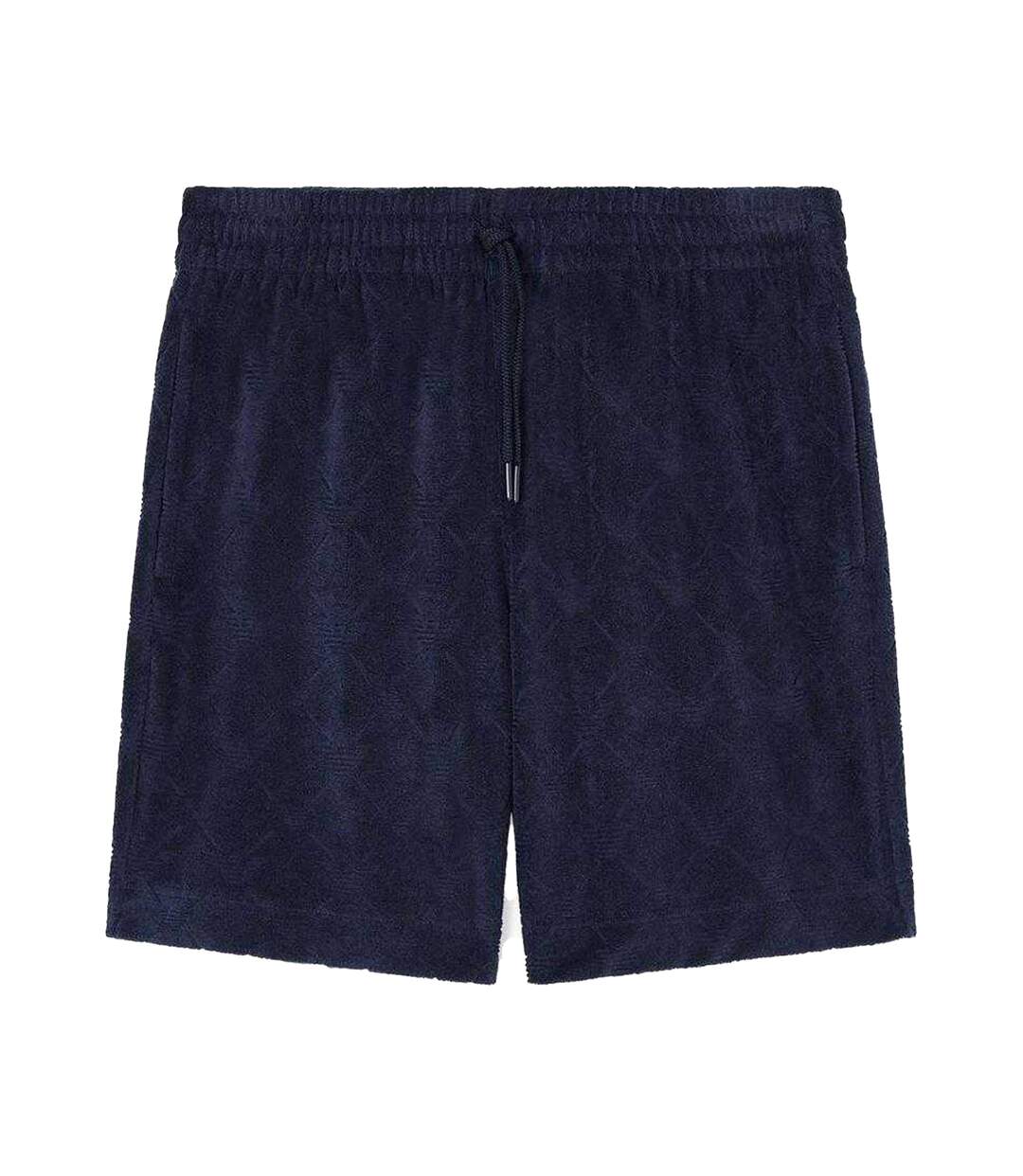 Mens Fleece Shorts Navy Emporio Armani EA7-2
