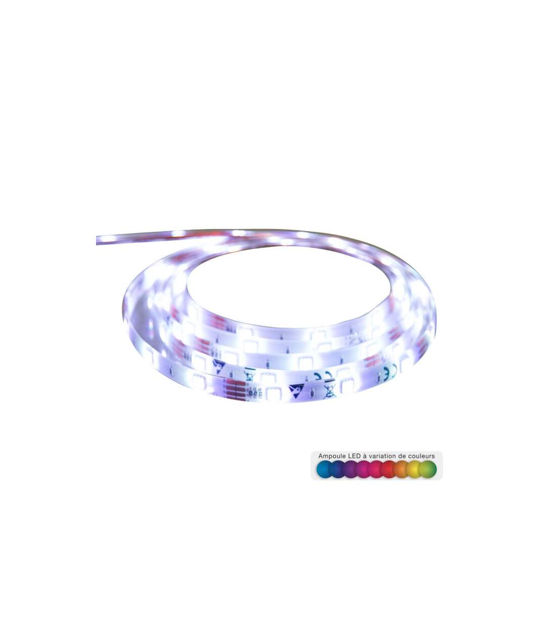 Ruban à LED Secteur 300cm Multicolore-1