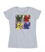 Disney T-Shirt coton Pop Art Lilo & Stitch Femme/Femme (Gris sportif) - UTBI25878-1