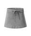 Womens/ladies 2 In 1 Regular Trekking Skirt Dark Grey Melange 4F-1