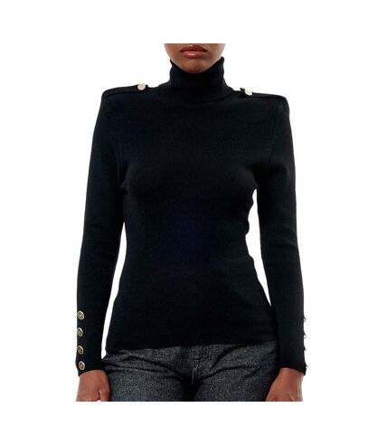 Pull Noir Femme Kaporal 23W - S