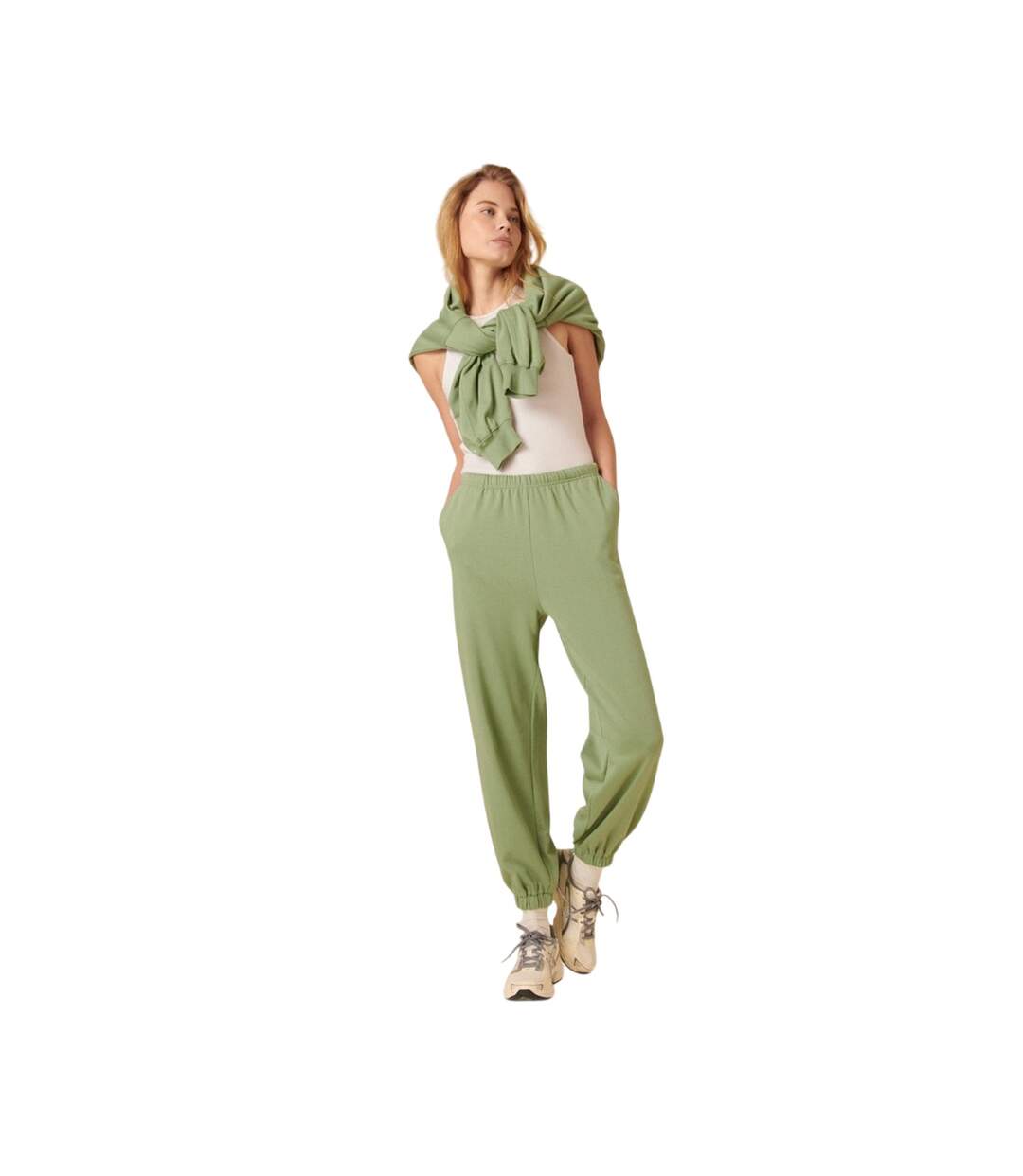 Pantalon De Jogging Femme Vert Nobody´s Child-4