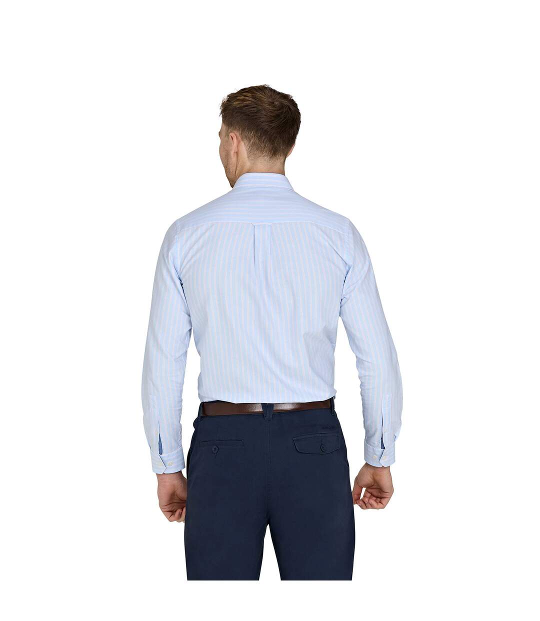 Chemise homme bleu Raging Bull-2