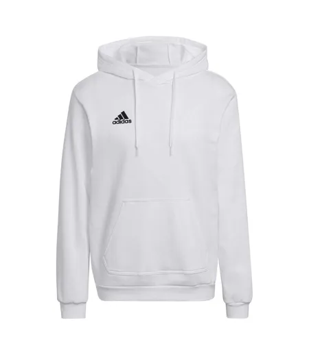 Sweat À Capuche Manches Longues Ent22 Homme Blanc Noir Adidas
