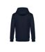 Mens King Hooded Sweater Bleu Marine B&C-2