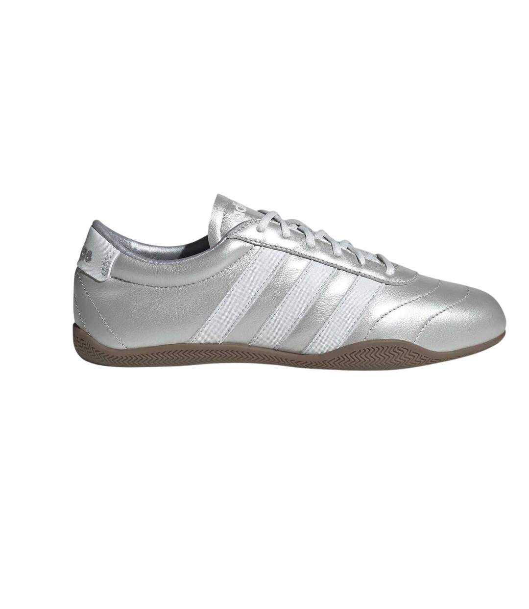 Escarpins Grand Court Lo Femme Argenté Blanc Adidas-1