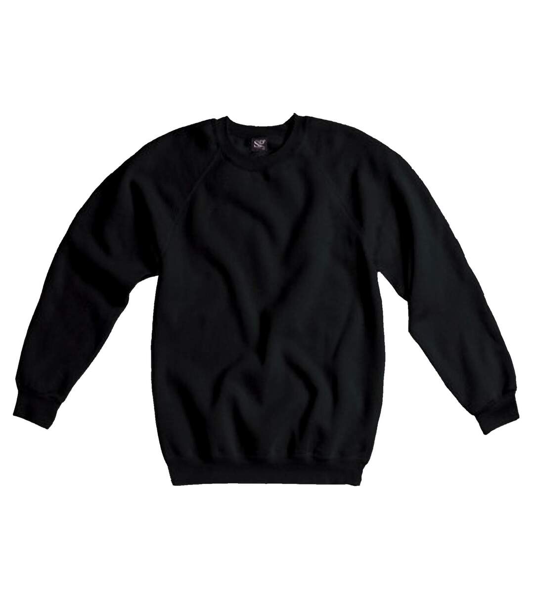 Sweatshirt À Manches Longues Homme Noir SG-1