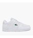 Mens Court Cage Leather Trainers White Lacoste-2