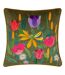 Housse de coussin house of bloom celandine 43 cm x 43 cm vert sombre Wylder Wylder