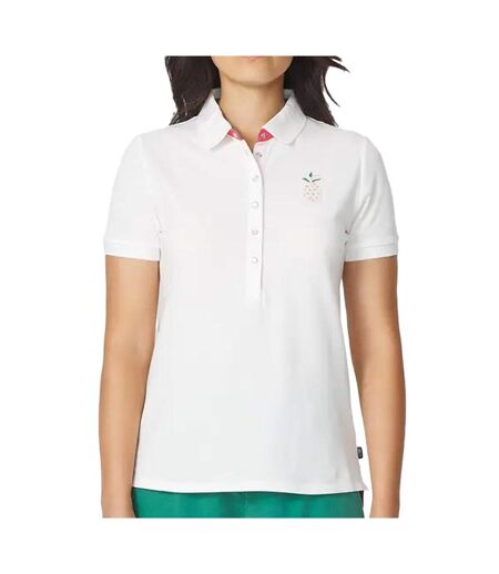 Polo blanc femme tbs boniepol - 38