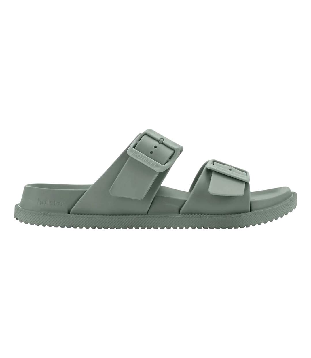 Claquettes Laze Femme Vert Kaki Holster-1