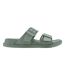 Claquettes Laze Femme Vert Kaki Holster-1