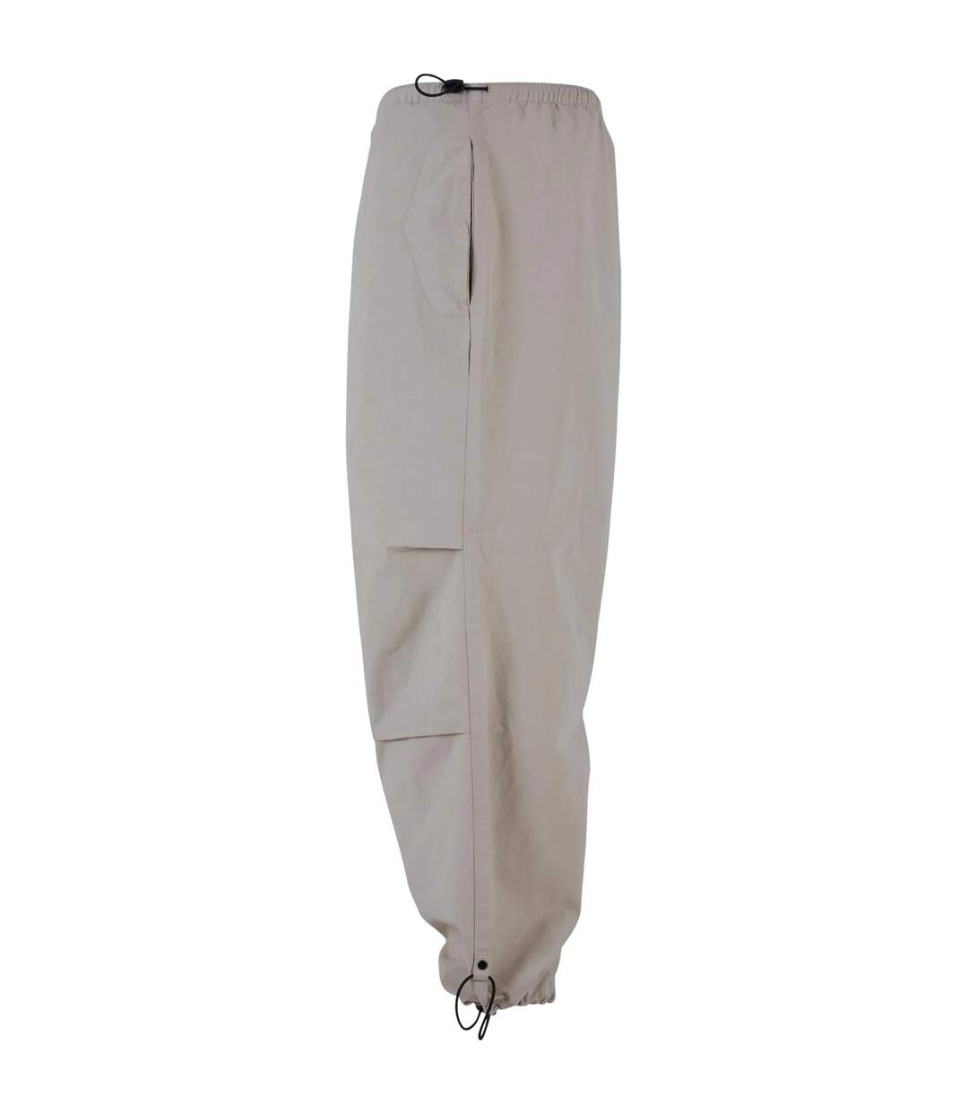 Mens Poplin Parachute Trousers Wet Sand Urban Classics-3