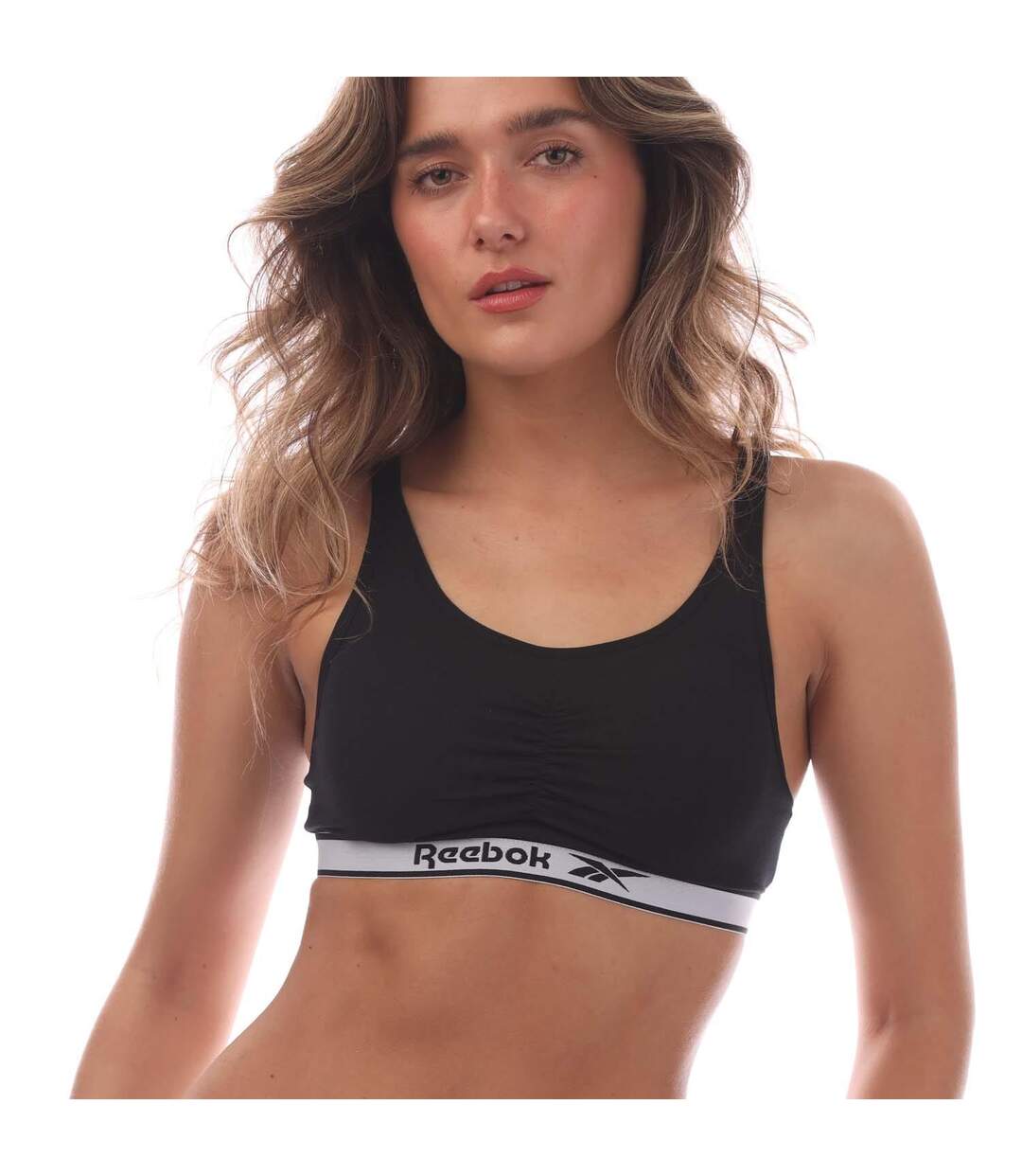Womens/ladies Jackie Bra Black Reebok-2