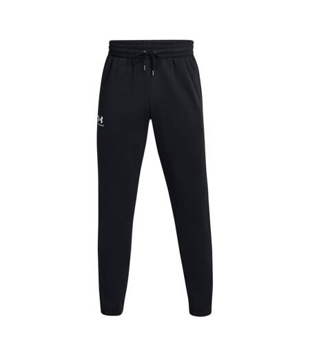 Mens Icon Fleece Tapered Joggers Black Under Armour