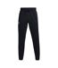 Mens Icon Fleece Tapered Joggers Black Under Armour-1