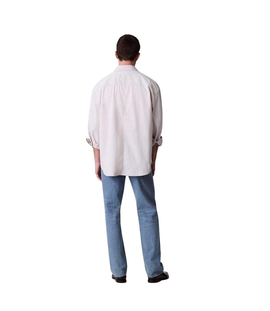 Chemise Homme Blanc Cassé Calvin Klein-3