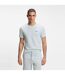 Mens Waffle Knit Structured Pyjama Top Open Blue Boss-2